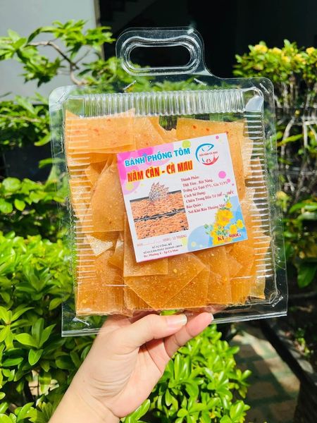 Bánh phồng tôm năm căn - cà mau