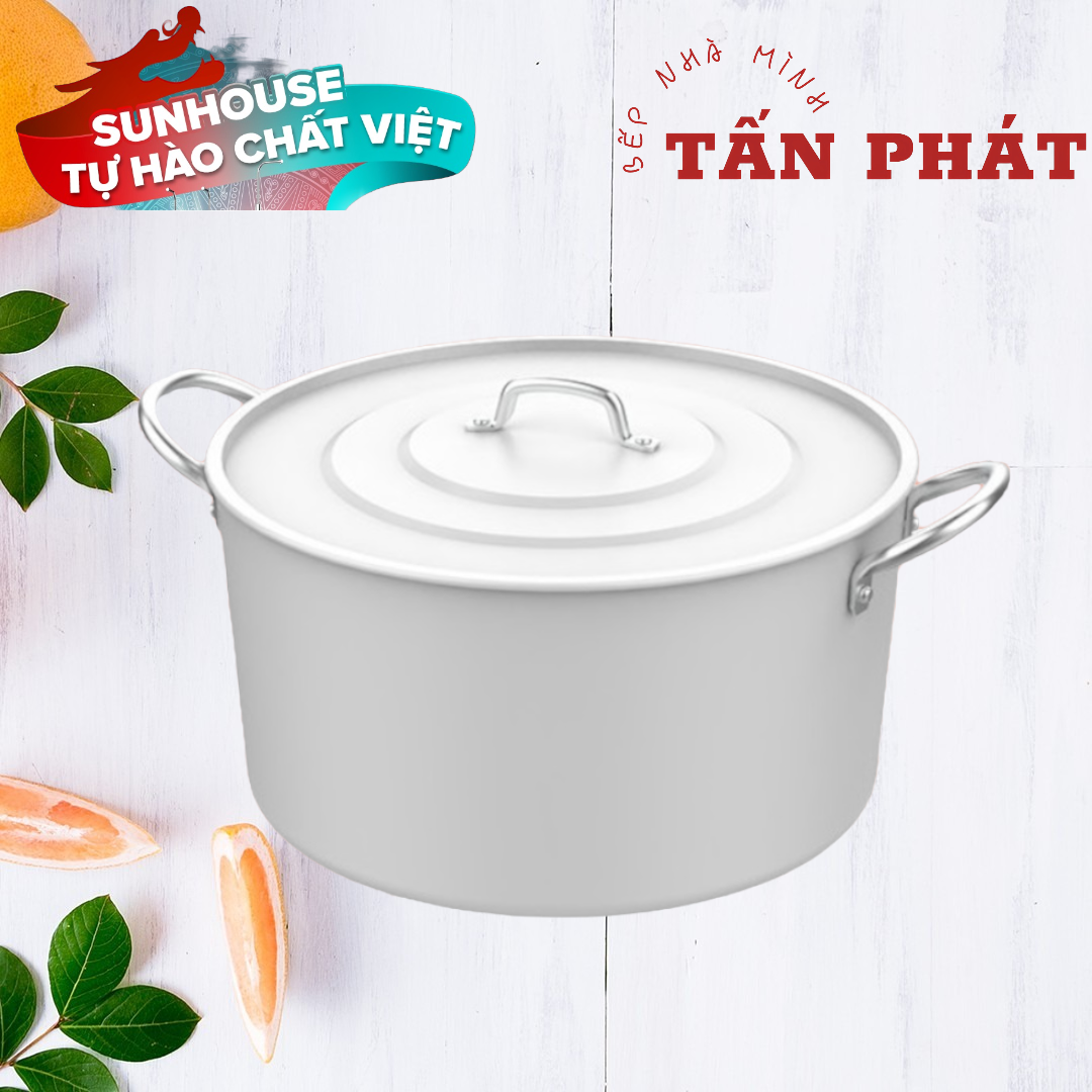 Nồi nhôm anod sunhouse 16-20-24cm