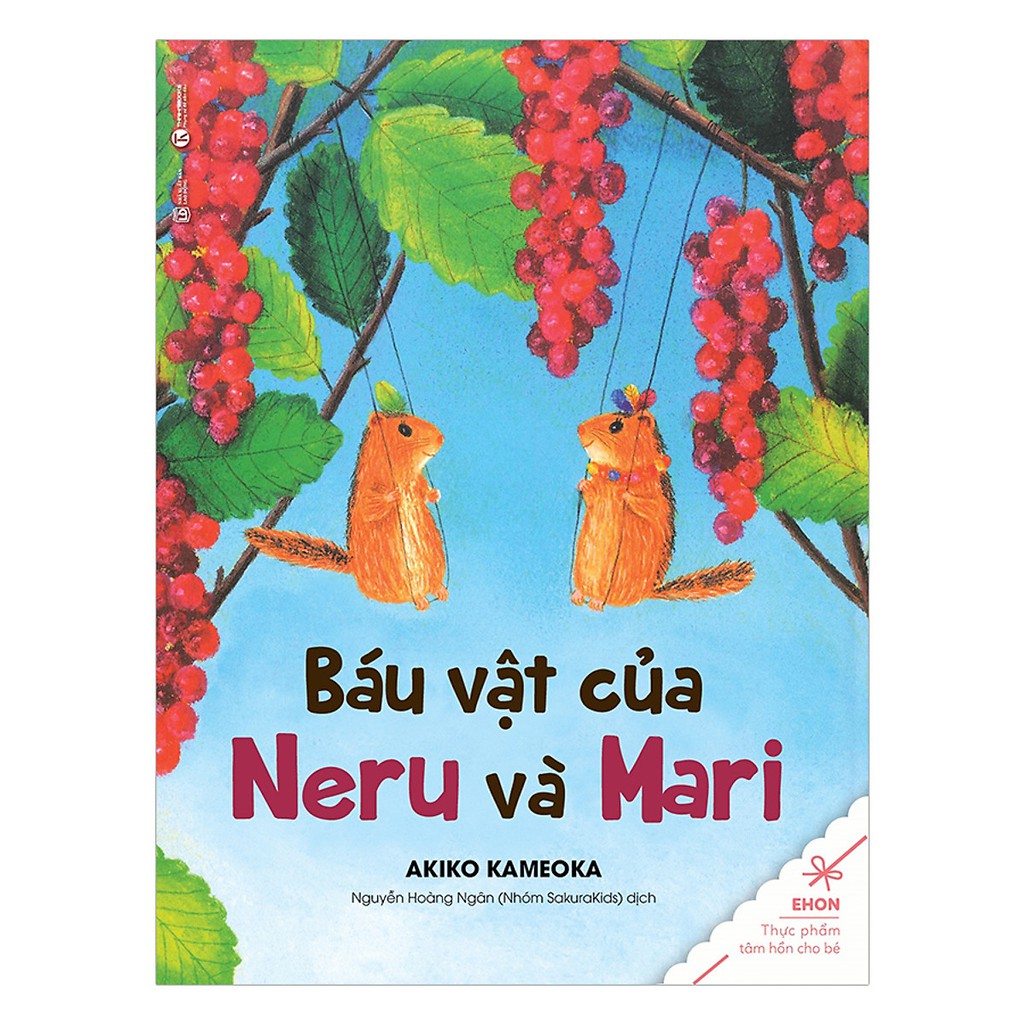 Sách - ehon nhật bản - báu vật của neru và mari