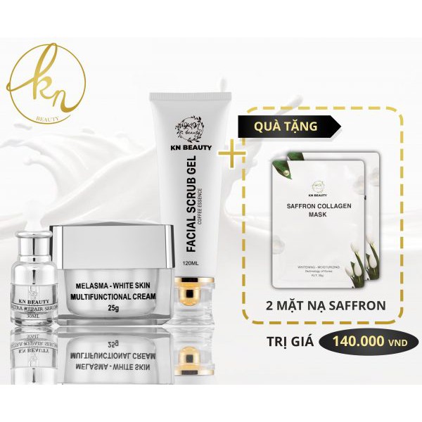 [HOT] Combo Face gồm Kem Face + Serum + Gel TTBC – Kèm quà tặng son