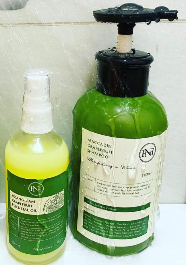 [Hoàn tiền 6%] Combo DẦU GỘI BƯỞI MACCADIN+ TINH DẦU BƯỞI HOÀNG CẦM (TINH DẦU BƯỞI NGA HOÀNG+DẦU GỘI BƯỞI NGA HOÀNG) MẪU MỚI NHẤT 2022