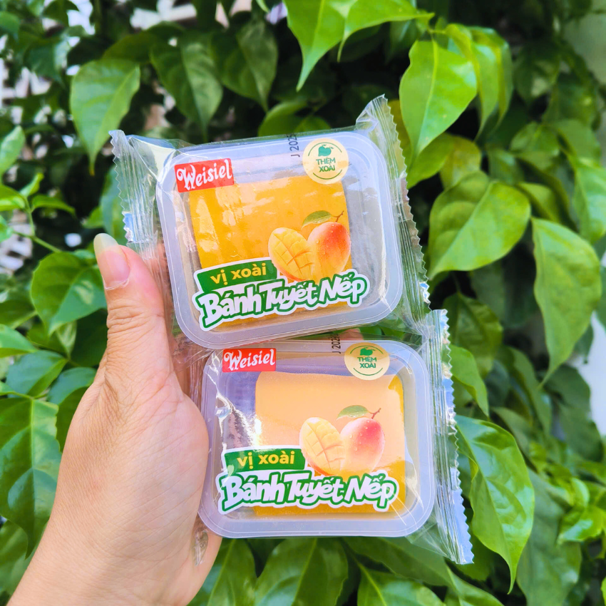 Combo 10 Bánh Mochi Phu Thê Tuyết Nếp Hãng Weisiel B282 - BeeGin Mart