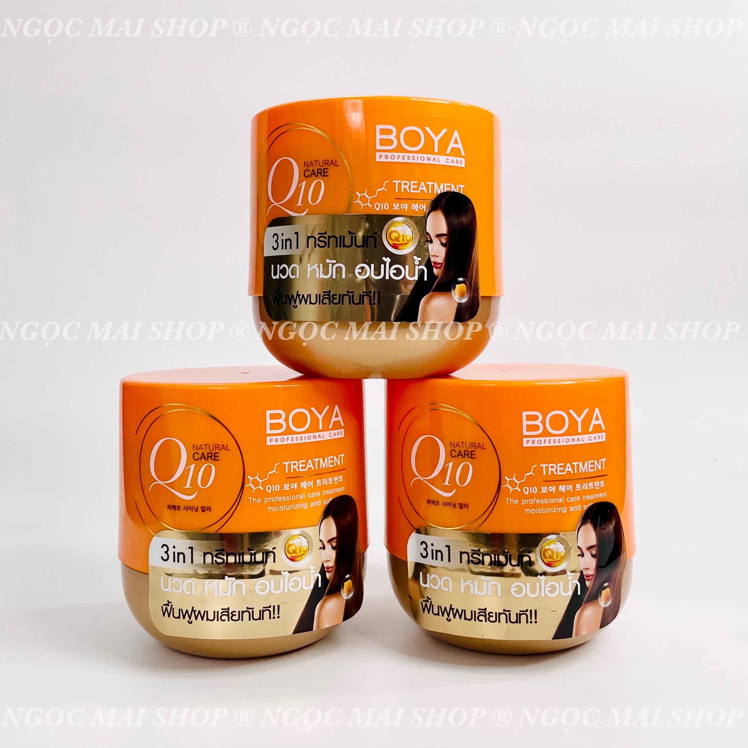 Ủ tóc q10 boya 3in1 thái lan 500ml