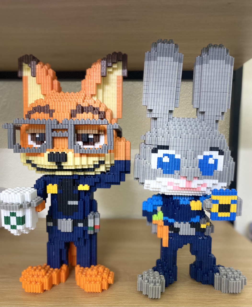 Lego 3d cặp cáo thỏ 35cm mua 1 được 2