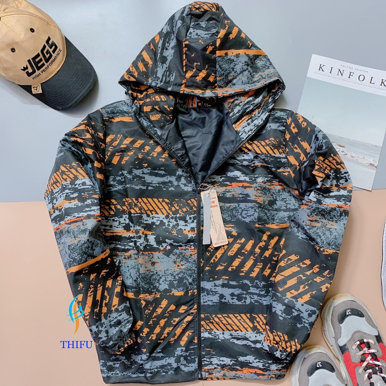 ÁO KHOÁC DÙ NAM 3D , CHẤT VẢI THOÁNG MÁT NĂNG ĐỘNG