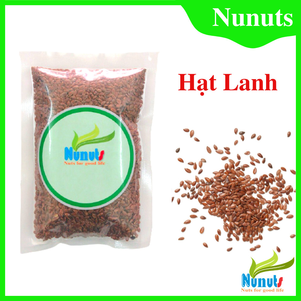 100g Hạt lanh nâu Argentina - mẫu dùng thử Nunuts