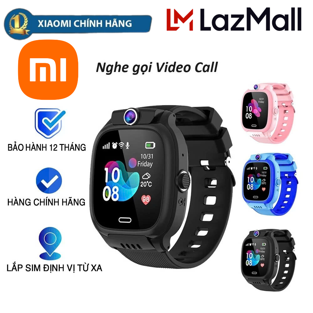 LazMall SIÊU DEAL Công Nghệ THIẾT BỊ ĐỊNH VỊ Xiaomi Đồng Hồ Định Vị Trẻ Em Smart Watch Y36 Nghe Gọi Video Call 4G, Định Vị , Chống Nước Ip67 ,Màn Hình: OLED 1.44 Inch 240 x 240 , Màn Hình 1.44 Inch, Bảo Vệ Màn Hình Độ Nét Cao .Sử Dụng Tiếng Việt Gọi Video