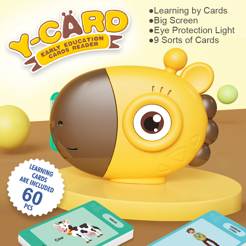 Máy đọc thẻ tiếng anh hươu cao cổ cho bé