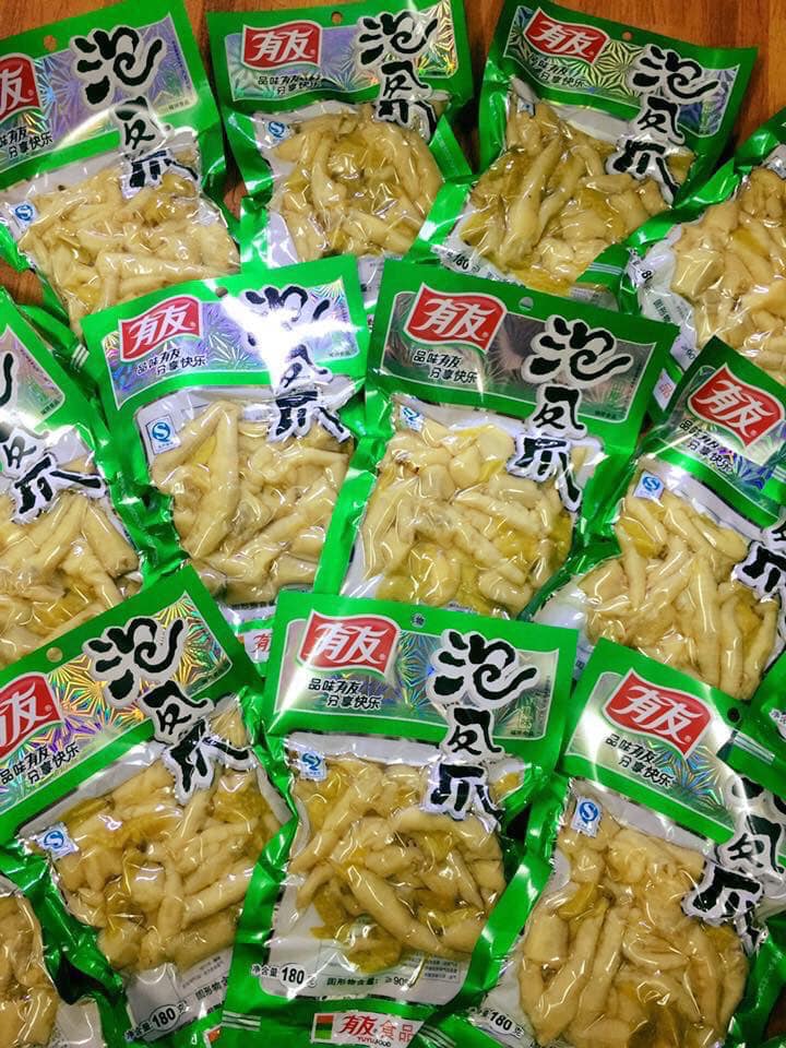 chân gà cay yuyu gói 100g