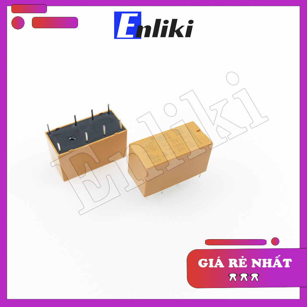 Relay hk19f-dc05v-shg 5v 2a 8 chân