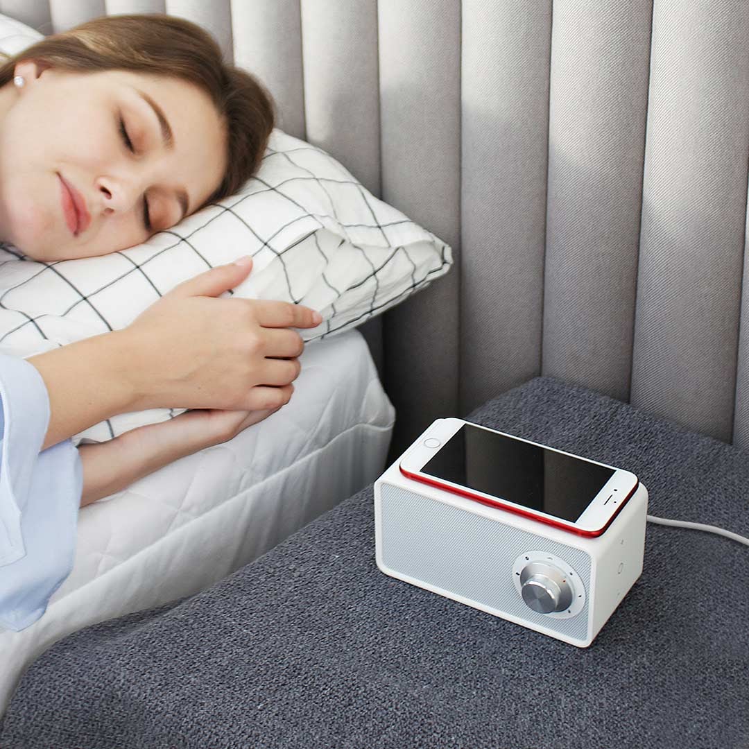 Loa bluetooth tích hợp sạc không dây qualitell zs1001/xiaomi xmwxclyyx01zm
