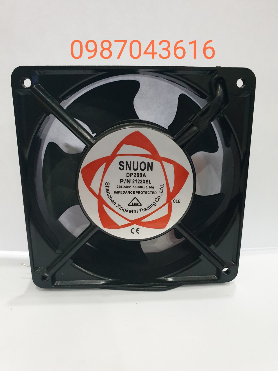 Quạt hút tủ điện 120 38mm