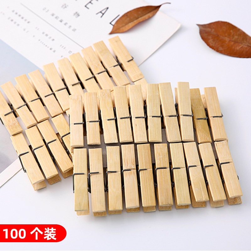 Set 20 kẹp phơi quần áo bằng gỗ