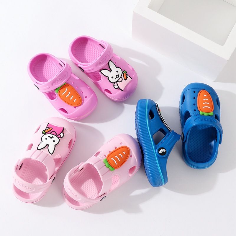 Xả kho dép sục thỏ cà rốt cho bé
