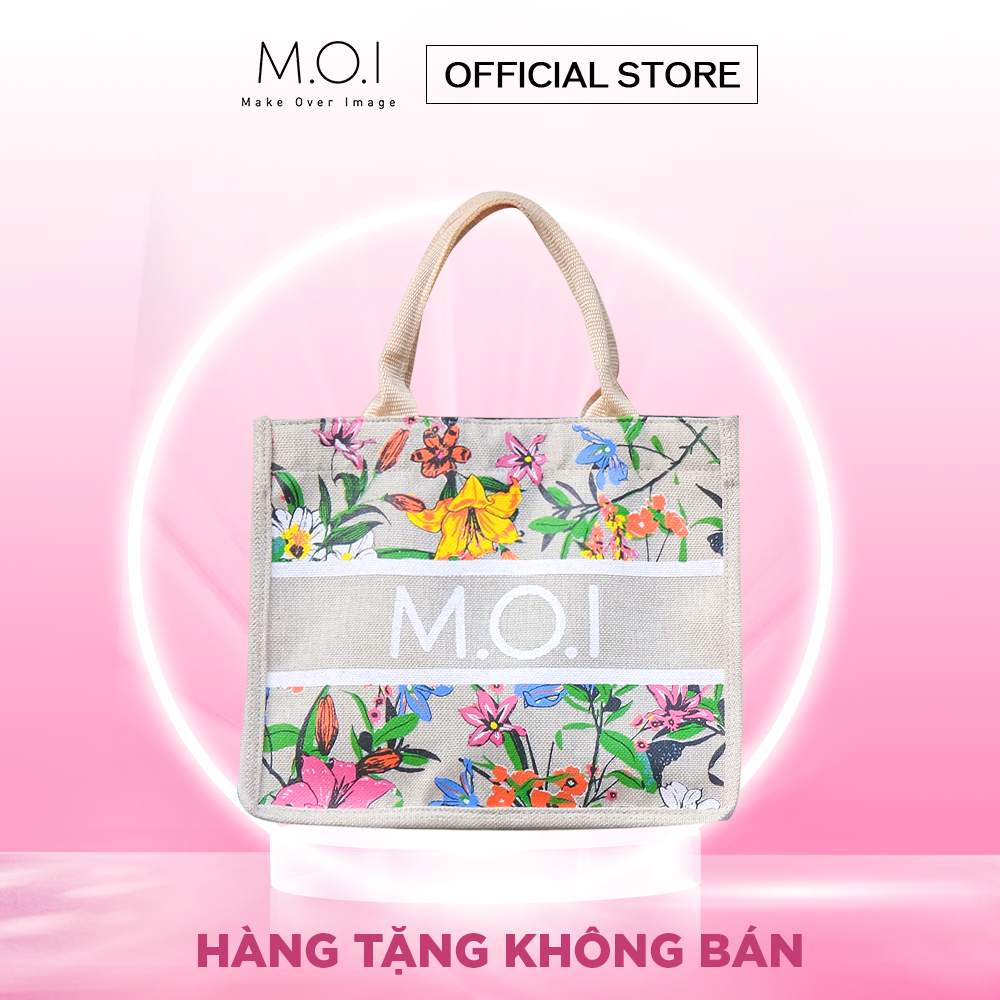 Gift_túi cói hoa m.o.i_phiên bản giới hạn