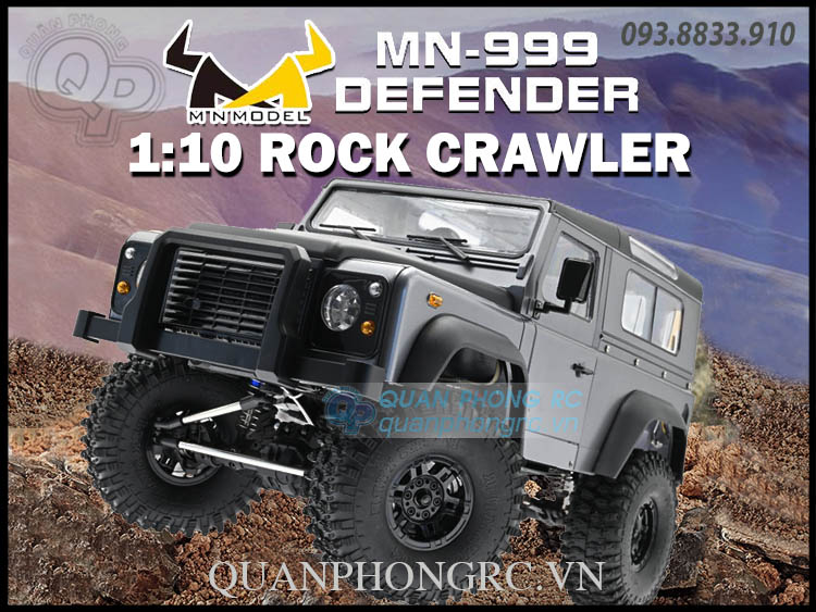 Xe điều khiển mn999 1:10 full scale 2.4g 4wd rc crawler car rtr