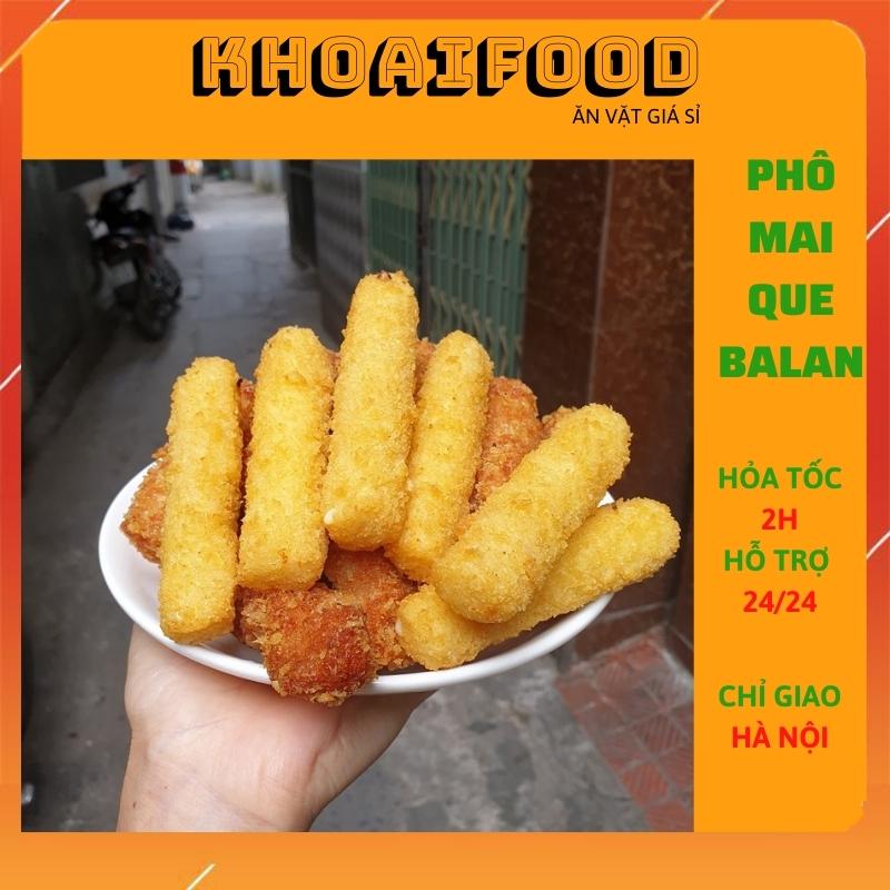 Phô mai que kéo kéo sợi Mozzarela Balan chiên ngon, béo, ngậy ai cũng mê