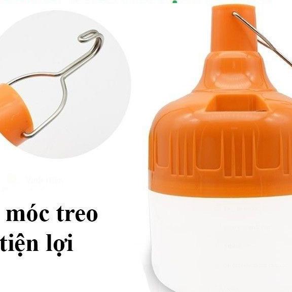 Bóng đèn LED sạc tích điện 80w, bóng đèn tích điện, đèn sạc, bóng đèn