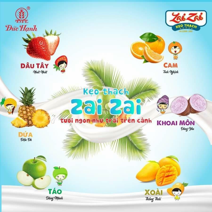 [Ăn Là Nghiền] 500g thạch Zai Zai mix đủ vị Siêu Rẻ