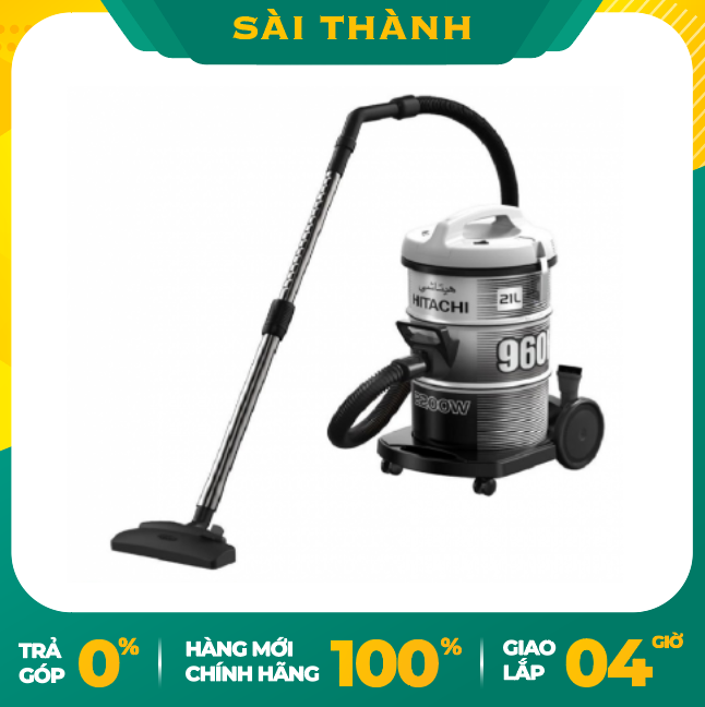 Máy hút bụi hitachi cv-960f 24cv pg - bảo hành chính hãng
