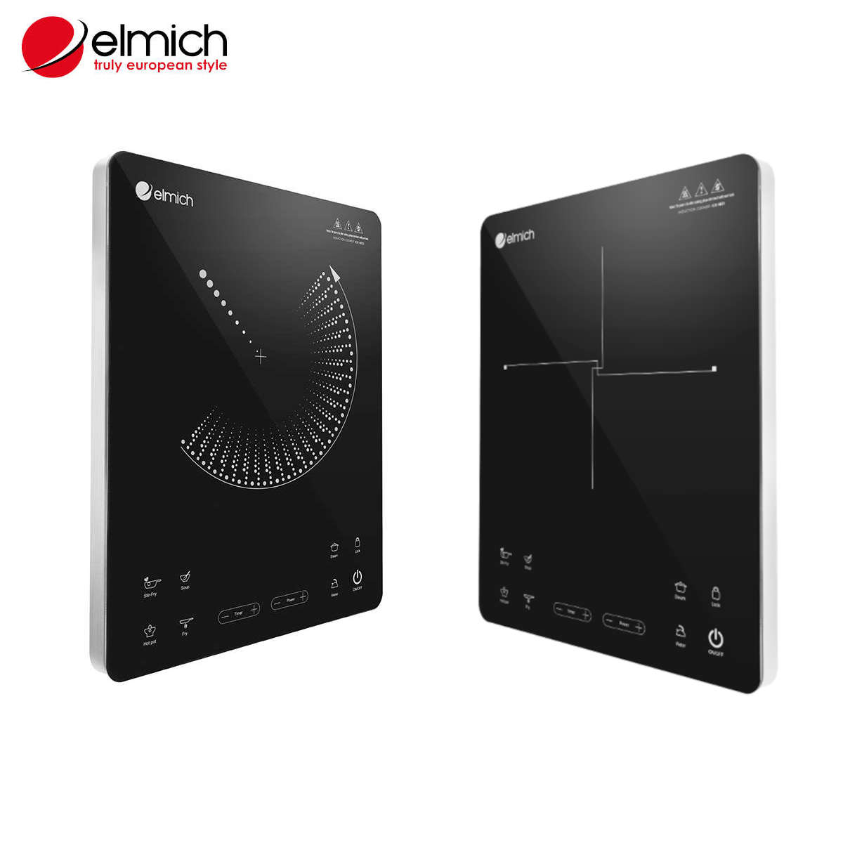 Bếp điện từ cảm ứng elmich ice-1831/ ice-1832 công suất 2100w hàng chính hãng, bảo hành 24 tháng