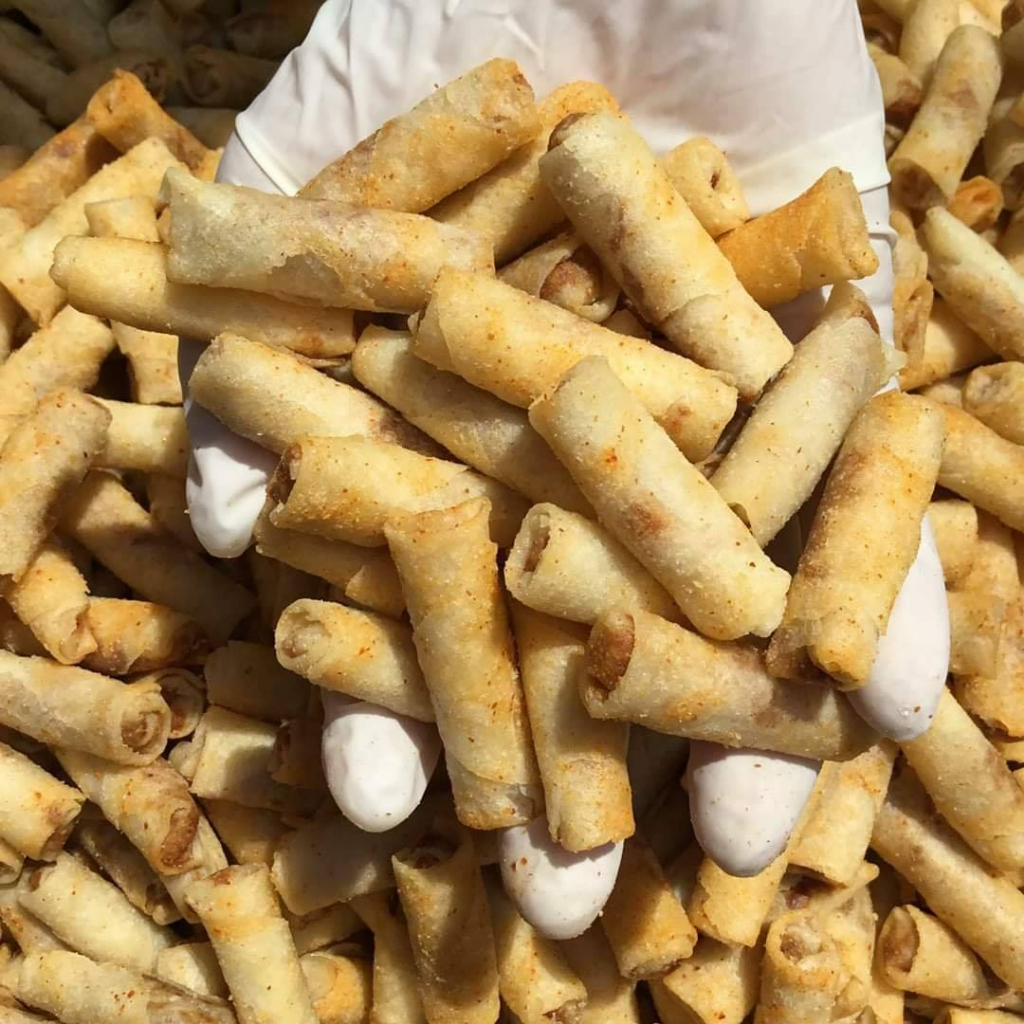 Chả giò tôm sây cay giòn ngon lon pet 300gr