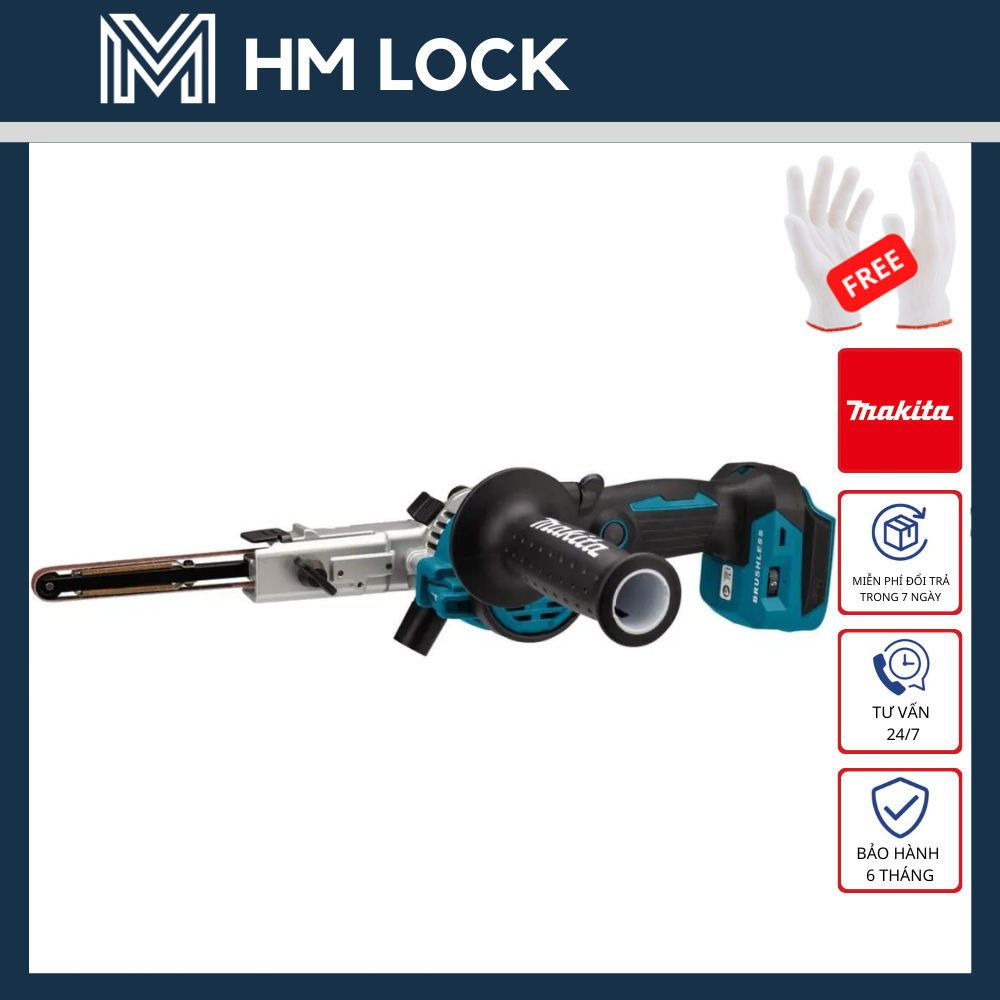 MÁY CHÀ NHÁM BĂNG DÙNG PIN Makita DBS180Z (9MM X 533MM/BL) (Không kèm pin, sạc) - HÀNG CHÍNH HÃNG