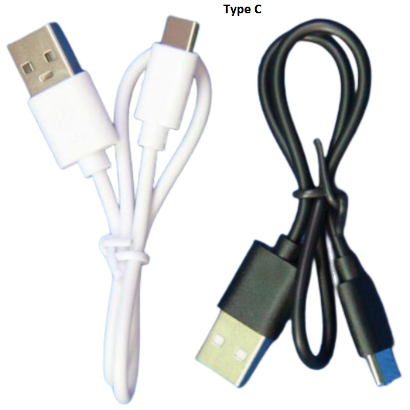Cáp sạc dự phòng 30cm micro usb, type C