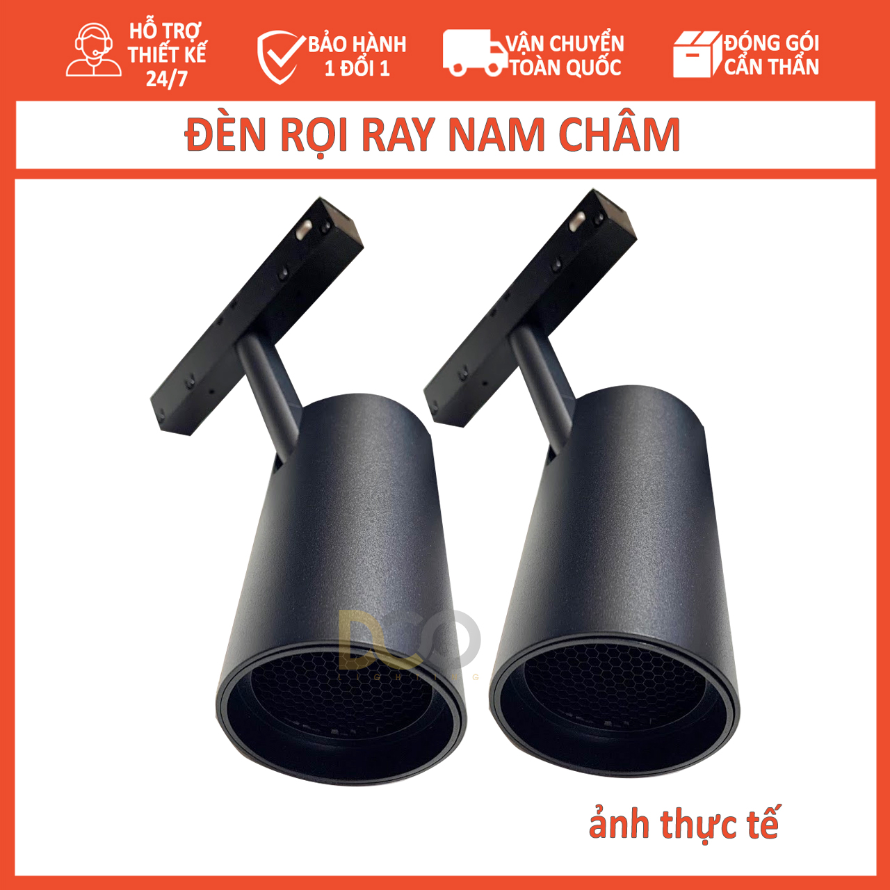 Đèn rọi ray nam châm chíp brigdlux 7w /10w/12w/20w