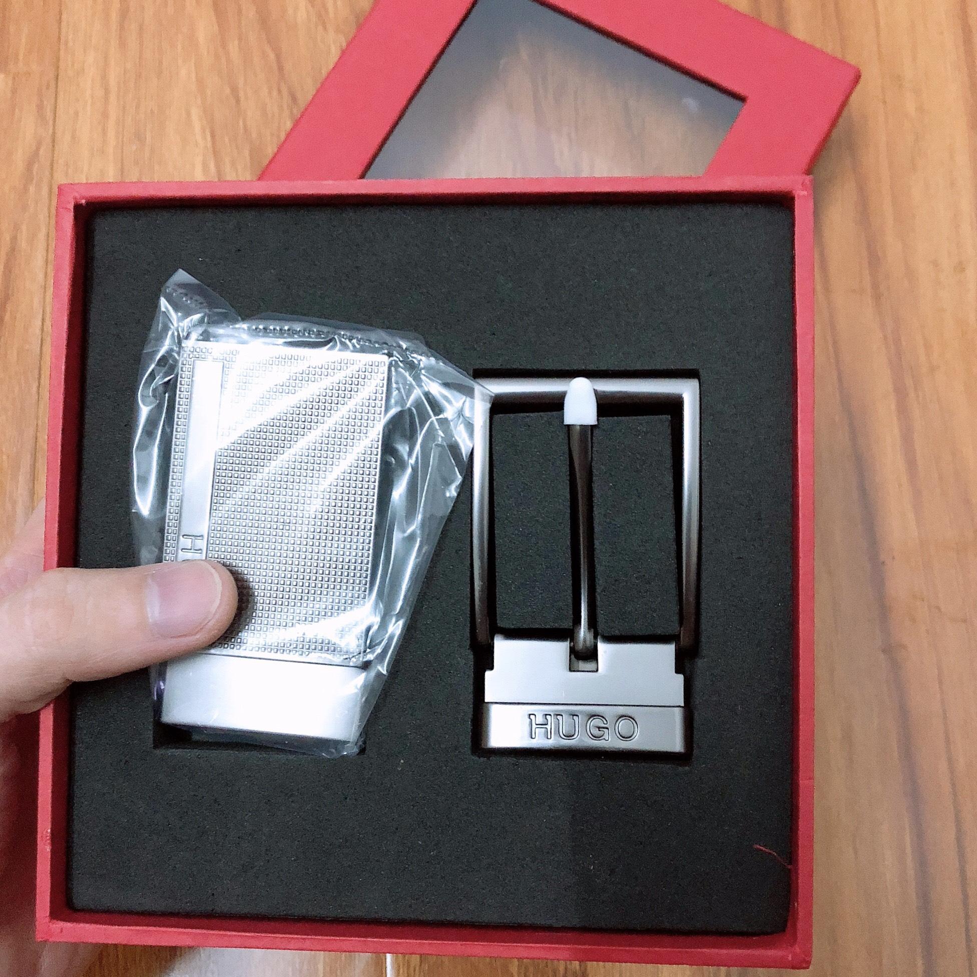 Set nịt hugo boss hộp đỏ 2 mặt