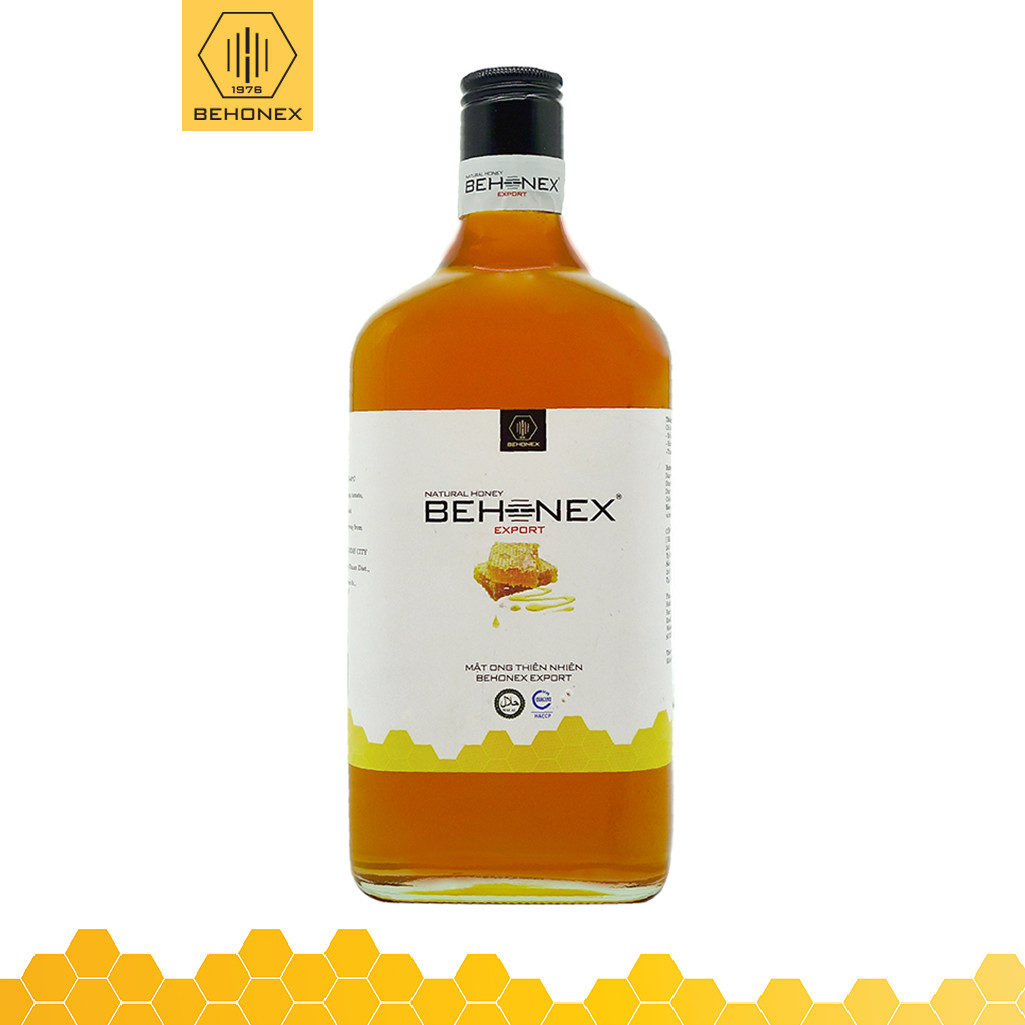 Mật ong xuất khẩu behonex 600 ml