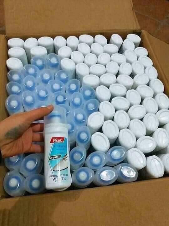 Lọ tẩy trắng giày da túi xách da Plac tiện lợi