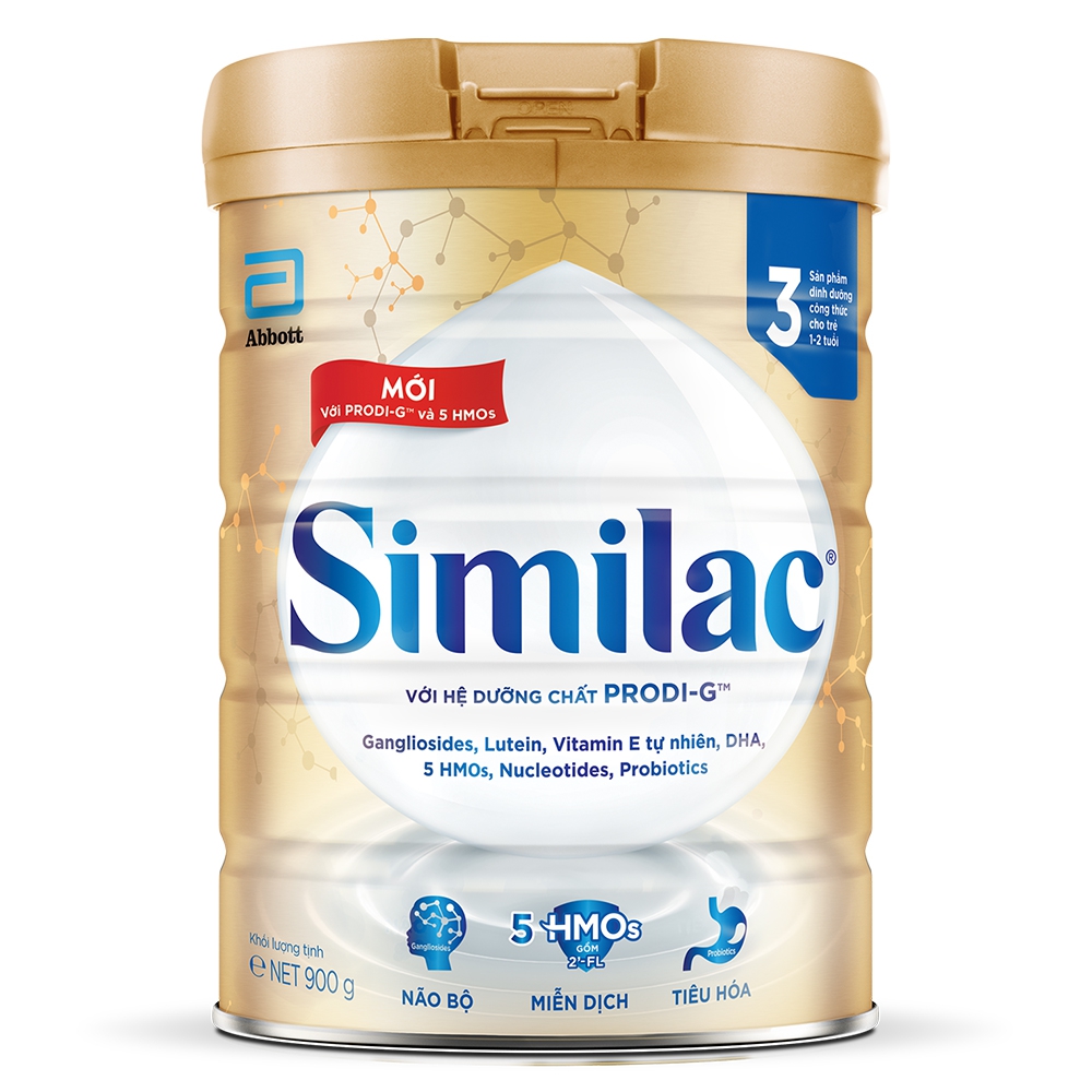 Sữa bột Similac PRODI-G 3 900g Mới