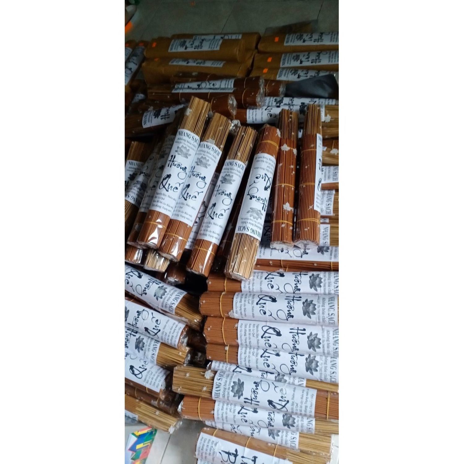 Nhang quế mộc miên - sạch 100% - mùi thơm nhẹ nhàng