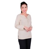 Áo kiểu nữ trung niên Ugether UPAR28 (Kem)