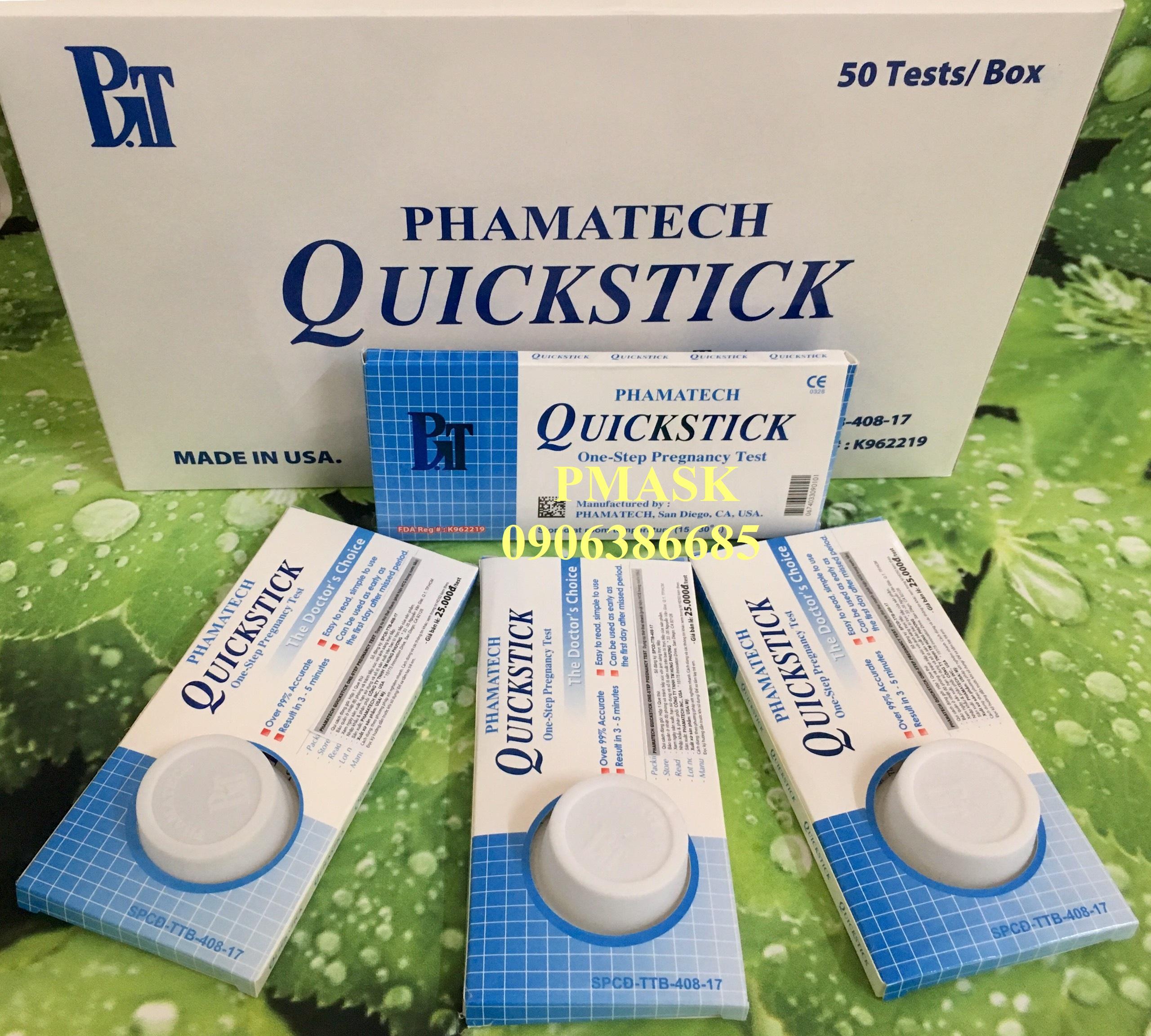 Que thử thai Quickstick combo 20 que