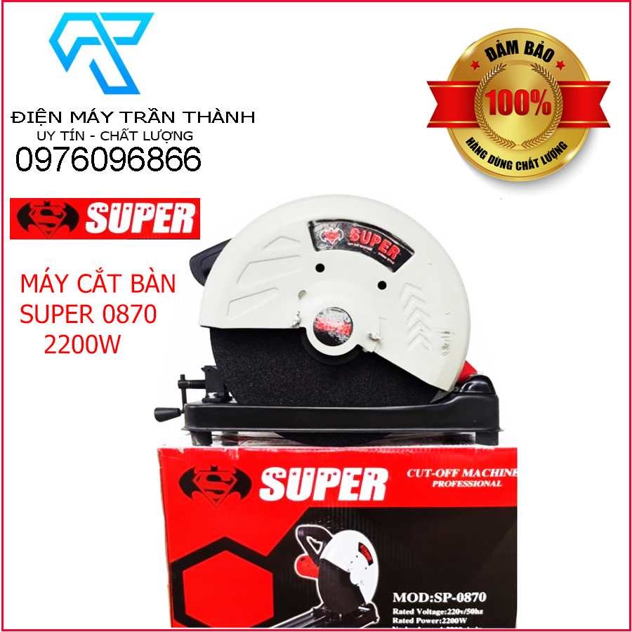 Máy Cắt Sắt Bàn SUPER 2500w Tặng kèm 1 Lưỡi Cắt 355
