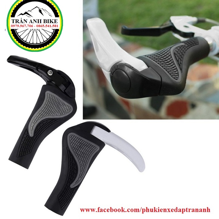 Tay nắm sừng trâu chống mỏi xe đạp cao cấp