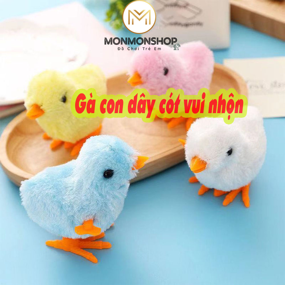 (Đồ chơi Trẻ Em) Gà Con vặn dây cót/ Gà con đồ chơi mini chạy dây cót Vui nhộn dành cho bé