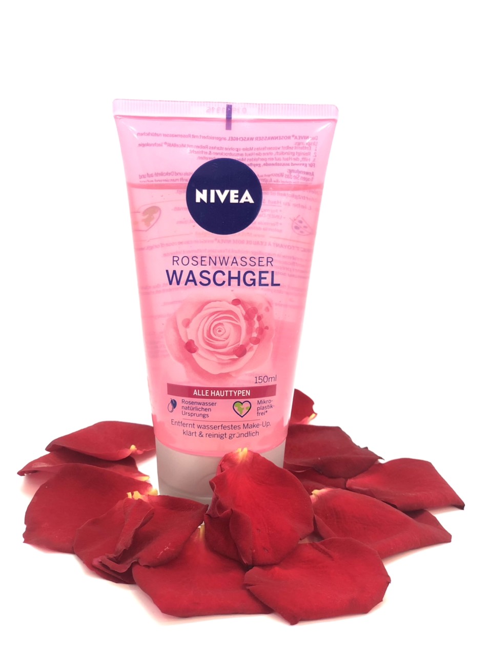 Sữa rửa mặt nivea hoa hồng, 150ml - hàng xách tay đức