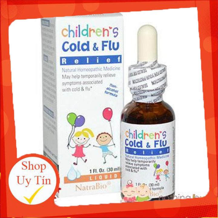 Siro cảm cúm cold & flu natrabio 30ml