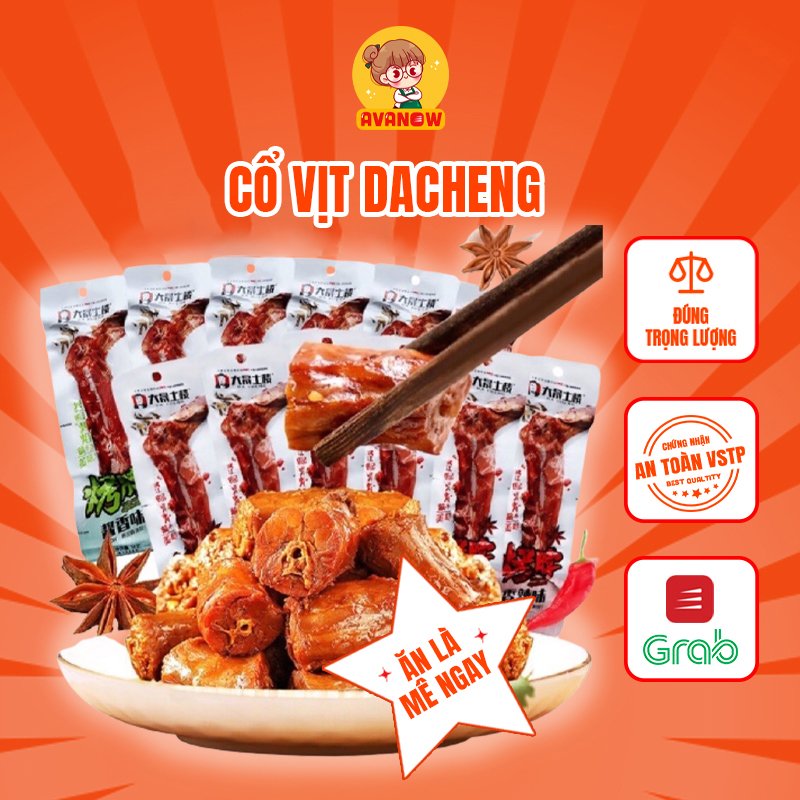 Cổ vịt dacheng 🍣 avanow 🍣 gói 42g