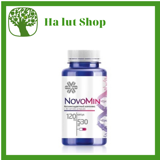 -Thực phẩm bảo vệ sức khỏe và chống lão hóa Siberian Novomin Formula 4 N.V.M.N - Hộp 120v - Ha Lut - Siberian wellness