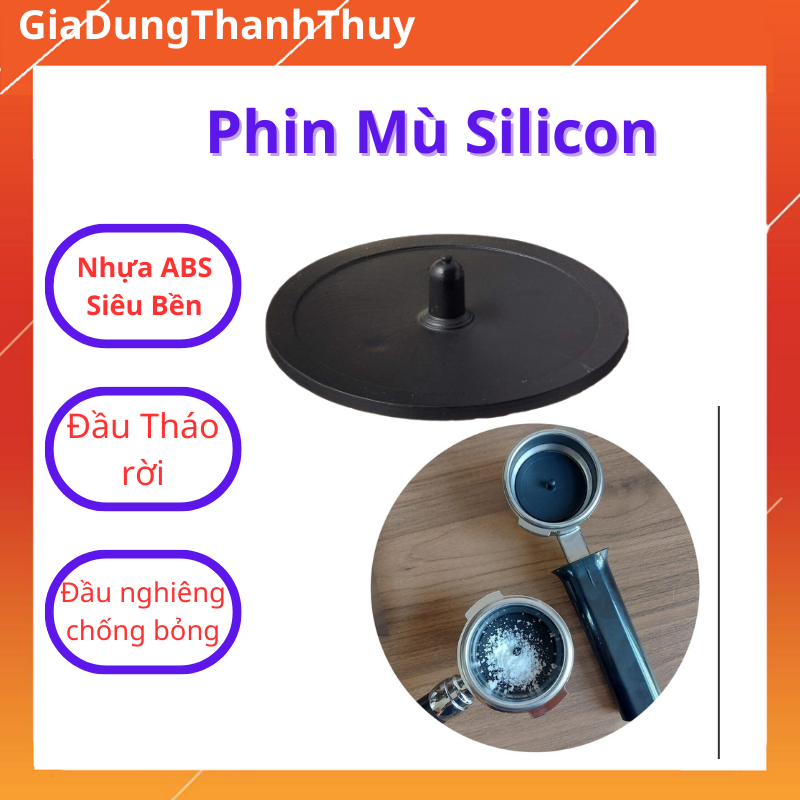 Phin mù vệ sinh máy pha cà phê, filter mù cho máy pha cafe
