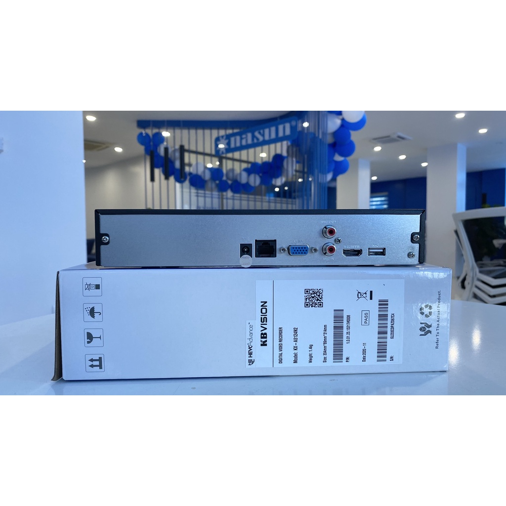 Bán đầu ghi hình ip kbvision 4 kênh kx-a8124n2 giá đại lý
