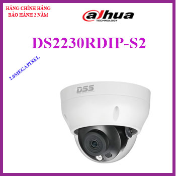 Camera IP Dome hồng ngoại 2.0 Megapixel DAHUA DS2230RDIP-S2