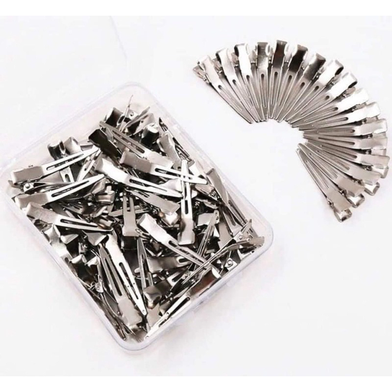 Kẹp Sóng Nước Mini Kẹp Mỏ Vịt Hộp 70 chiếc làm tóc homezdecor