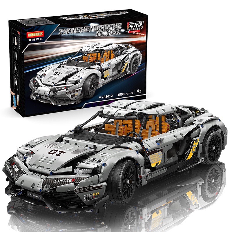 Đồ chơi lắp ráp xe Lego Technic mô hình Xe Thể Thao Koenigsegg  - MOYU BLOCK 88012 / MY88012