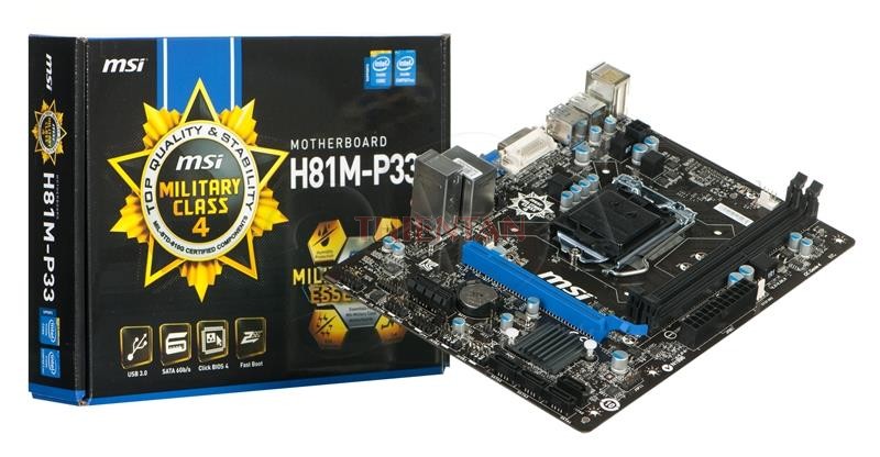 Main MSI H81 P33