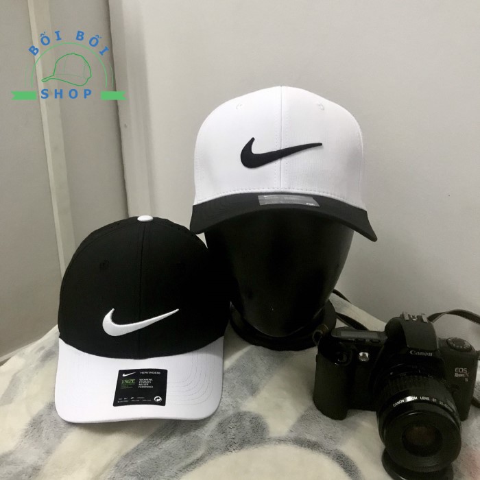 Nón lưỡi trai nam nữ thêu logo nike bít đuôi cao cấp.form chuẩn đẹp,vải mềm mịn chất lượng